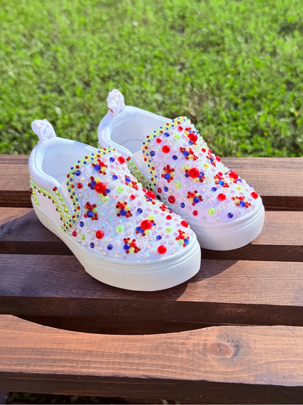 Custom Rhinestone Baby/Toddler Shoes